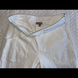 Lilla p cropped wide leg corduroy trousers